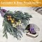 125 PCS Dried Eucalyptus Stems with Lavender Flowers Bundle for Shower,Natural Preserved Eucalyptus Leaves with Chrysanthemum flower Sachet Bundles for Home Wedding Fragrance Bathroom Table Vase Decor